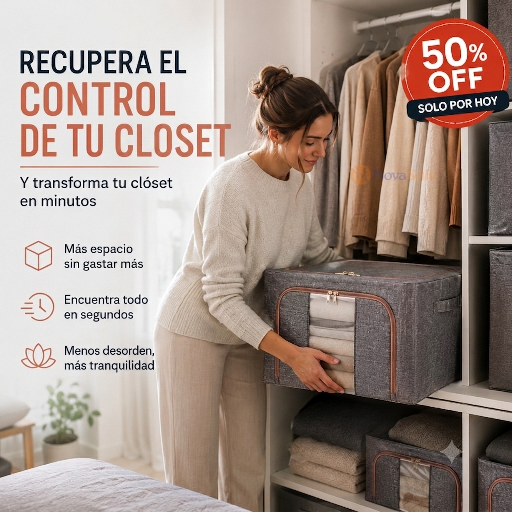 Organizadores BoxFlod™ y dile adiós al desorden