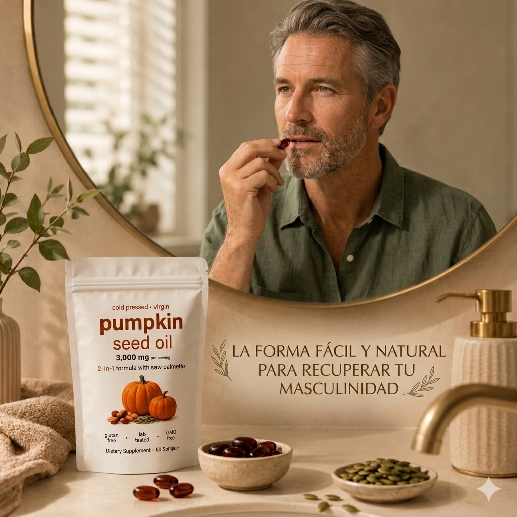 ACEITE DE SEMILLA DE CALABAZA™ - Enfocada en la prevención y fortalecimiento integral